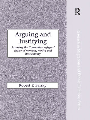 cover image of Arguing and Justifying